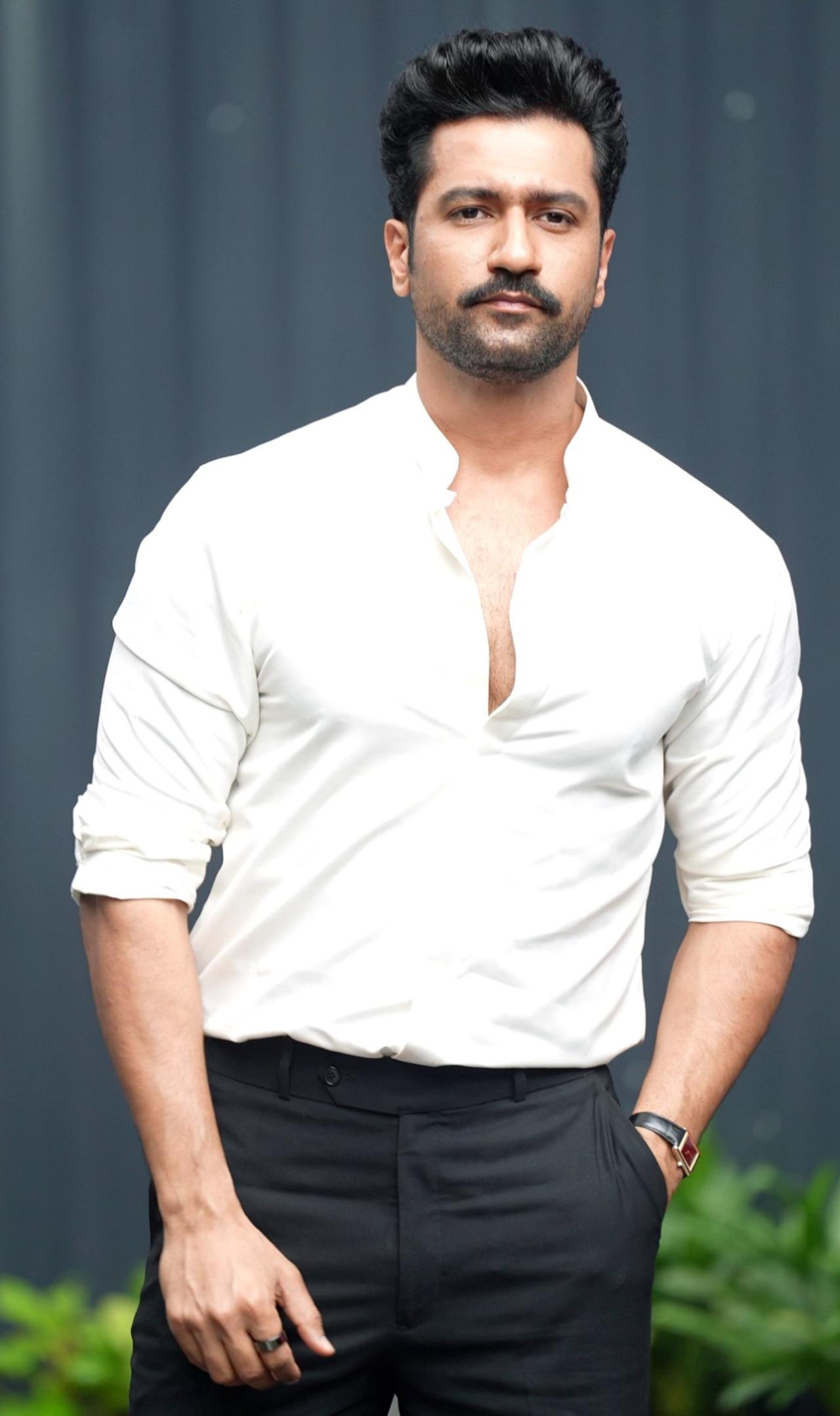 Vicky Kaushal was seen at Kalina airport on Monday morning as he flew out of the city amid the Mumbai rains.